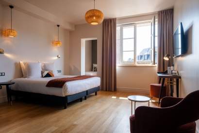 Suite balcony - Hotel Honfleur -L'Invitation Au Voyage Hotel